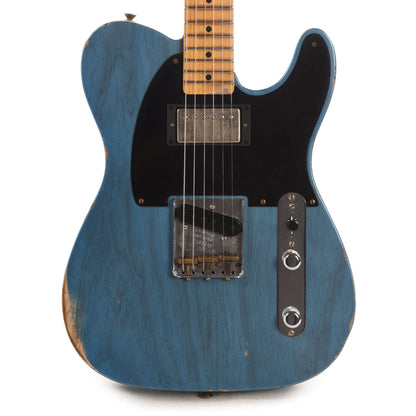 Fender Custom Shop 1952 Telecaster HS "Chicago Special" Relic Super Faded Trans Lake Placid Blue w/Duncan Antiquity Humbucker Electric Guitars / Solid Body