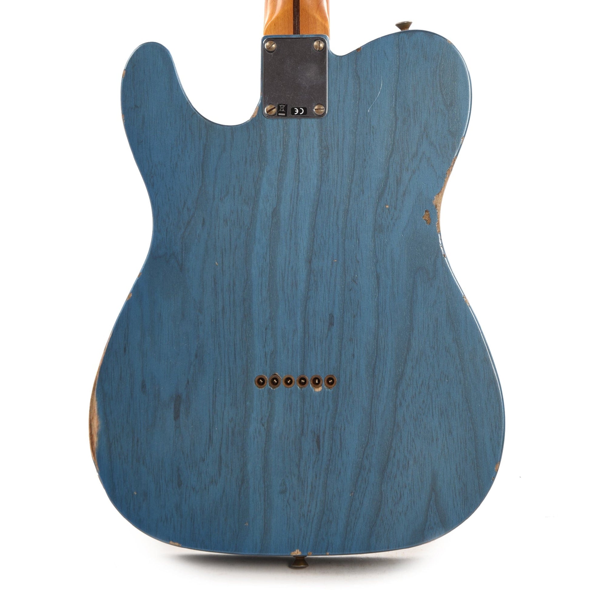 Fender Custom Shop 1952 Telecaster HS "Chicago Special" Relic Super Faded Trans Lake Placid Blue w/Duncan Antiquity Humbucker Electric Guitars / Solid Body