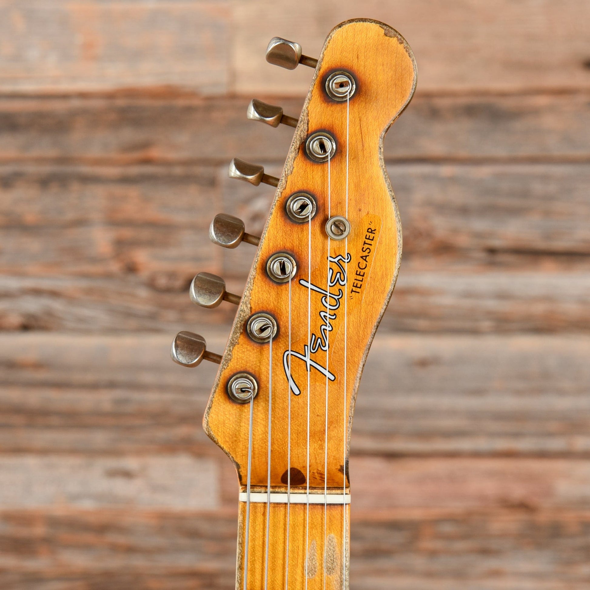 Fender Custom Shop 1952 Telecaster HS "Chicago Special" Super Heavy Relic Faded/Aged Nocaster Blonde 2021 Electric Guitars / Solid Body