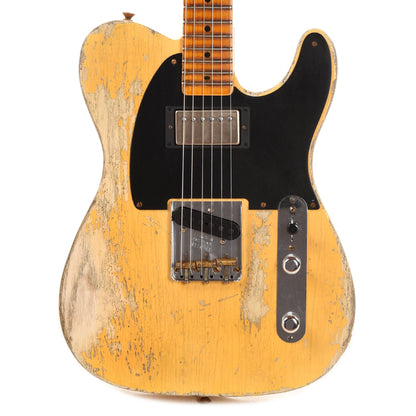 Fender Custom Shop 1952 Telecaster HS "Chicago Special" Super Heavy Relic Faded/Aged Nocaster Blonde w/Duncan Antiquity Electric Guitars / Solid Body