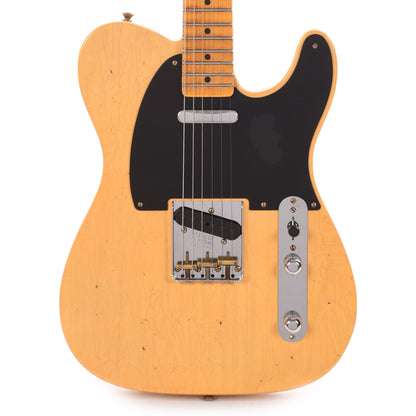 Fender Custom Shop 1952 Telecaster Journeyman Relic Aged Nocaster Blonde Electric Guitars / Solid Body