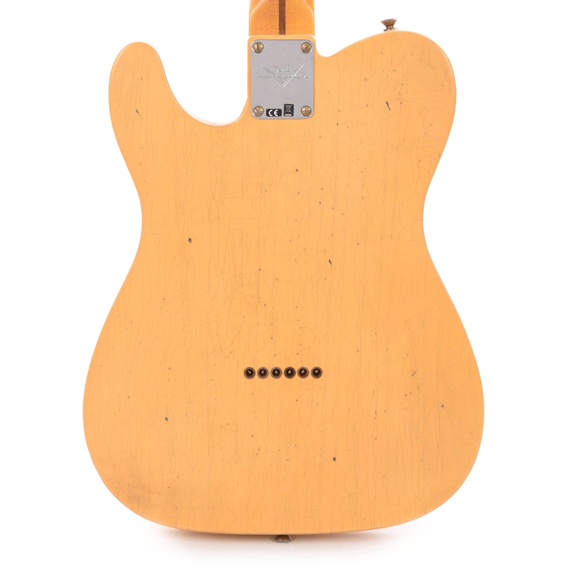 Fender Custom Shop 1952 Telecaster Journeyman Relic Aged Nocaster Blonde Electric Guitars / Solid Body
