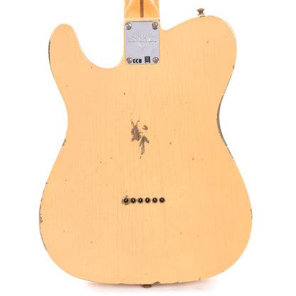 Fender Custom Shop 1952 Telecaster Relic Aged Nocaster Blonde Electric Guitars / Solid Body