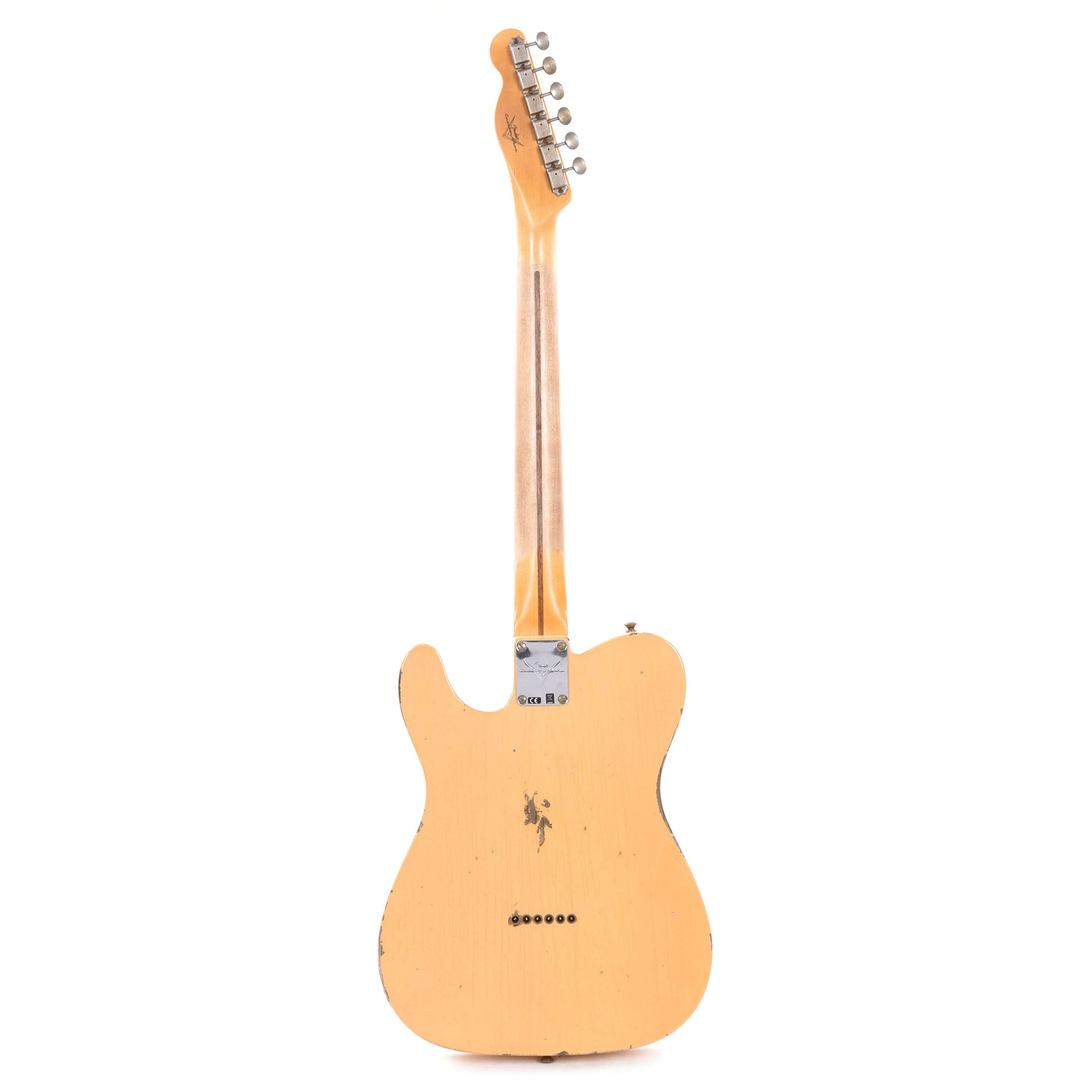 Fender Custom Shop 1952 Telecaster Relic Aged Nocaster Blonde Electric Guitars / Solid Body