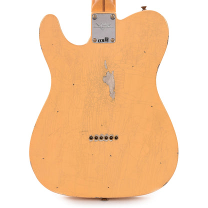 Fender Custom Shop 1952 Telecaster Relic Aged Nocaster Blonde Electric Guitars / Solid Body