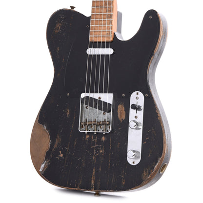 Fender Custom Shop 1952 Telecaster Relic Black Master Built by Greg Fessler Electric Guitars / Solid Body