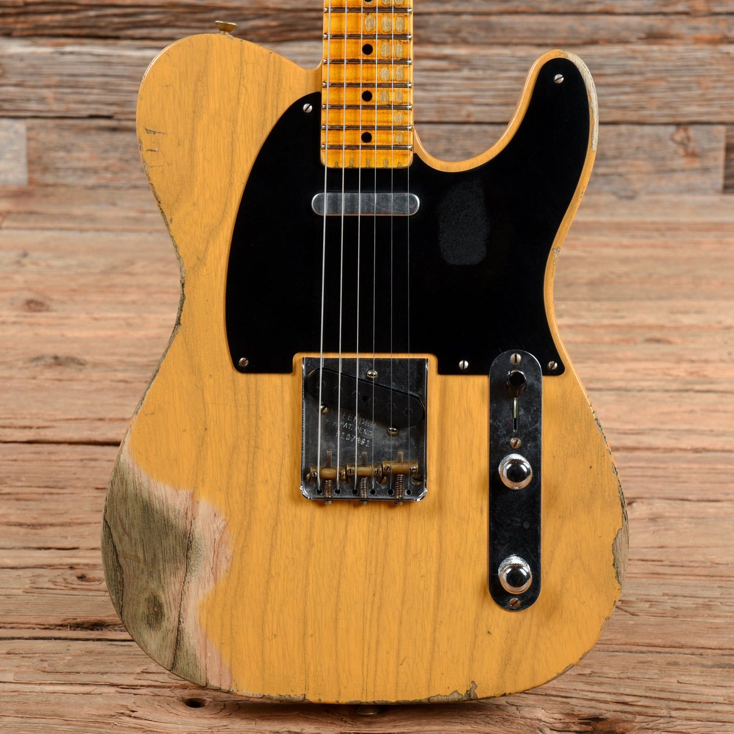 Fender Custom Shop 1952 Telecaster Relic Butterscotch Blonde 2020 Electric Guitars / Solid Body