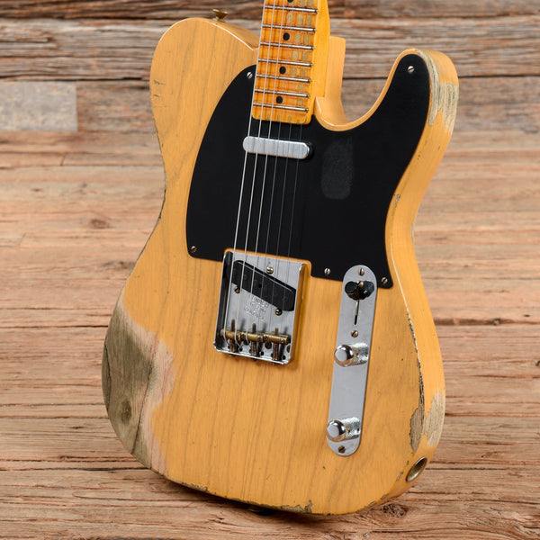 Fender Custom Shop Telecaster 1952 Journeyman Relic Butterscotch Blonde | Guitar-Place