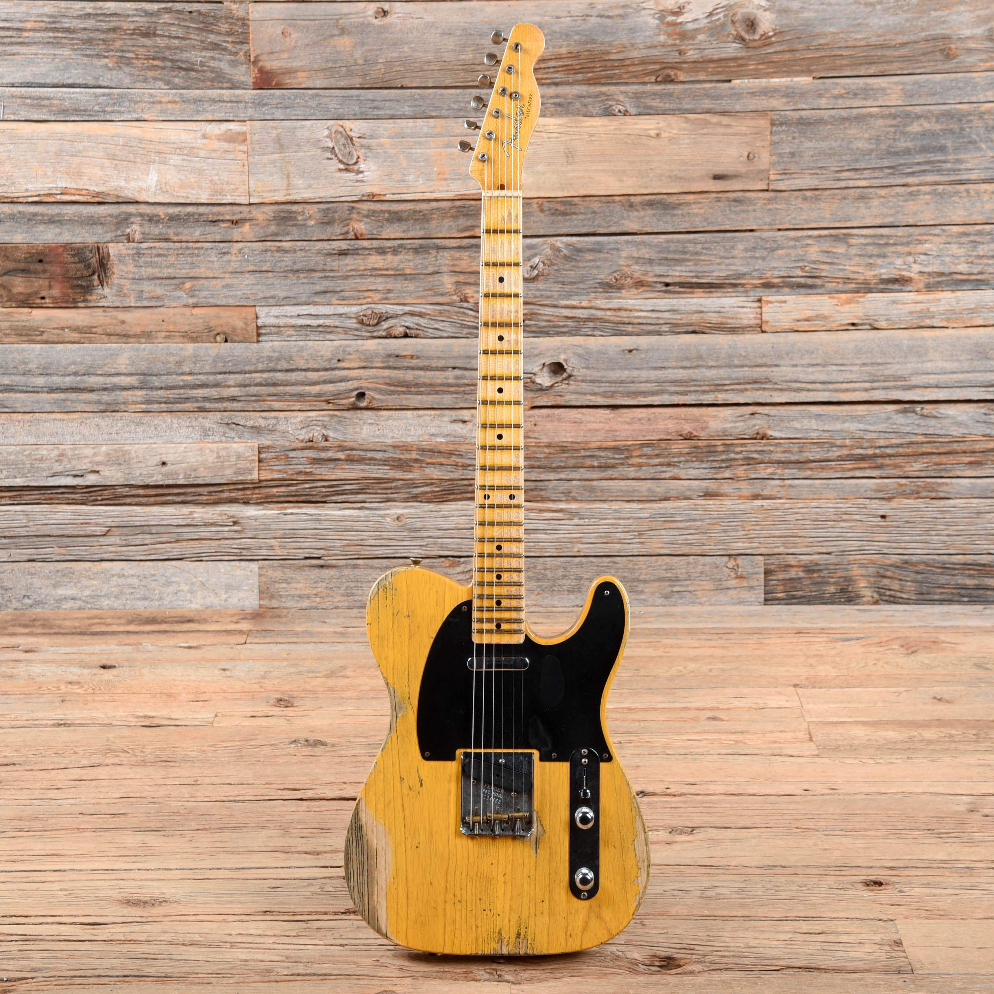 Fender Custom Shop 1953 Telecaster Relic Butterscotch Blonde 2020 Electric Guitars / Solid Body