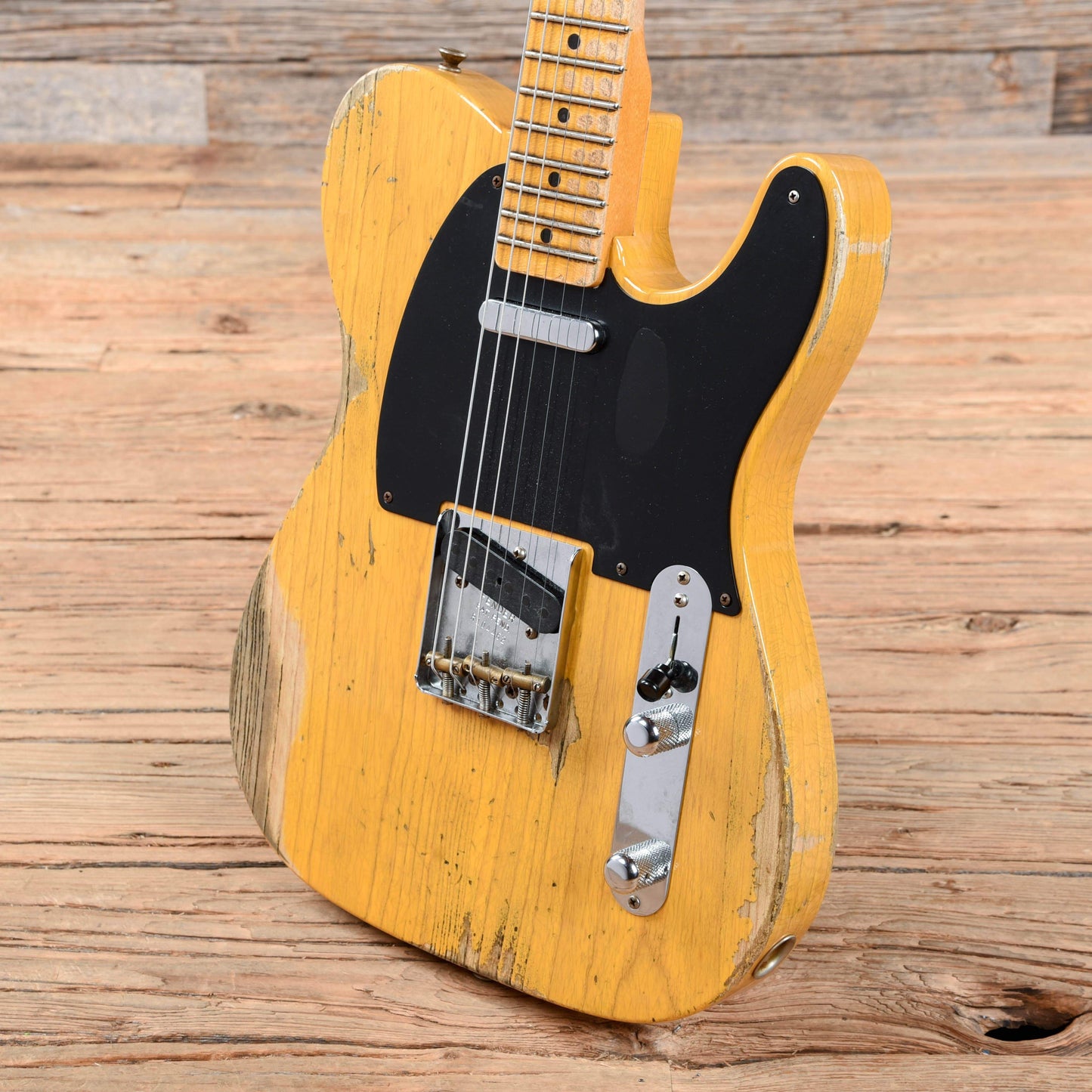 Fender Custom Shop 1953 Telecaster Relic Butterscotch Blonde 2020 Electric Guitars / Solid Body