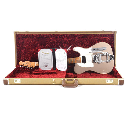 Fender Custom Shop 1953 Telecaster Relic Shoreline Gold Master Built by Todd Krause w/Bigsby B16 Electric Guitars / Solid Body