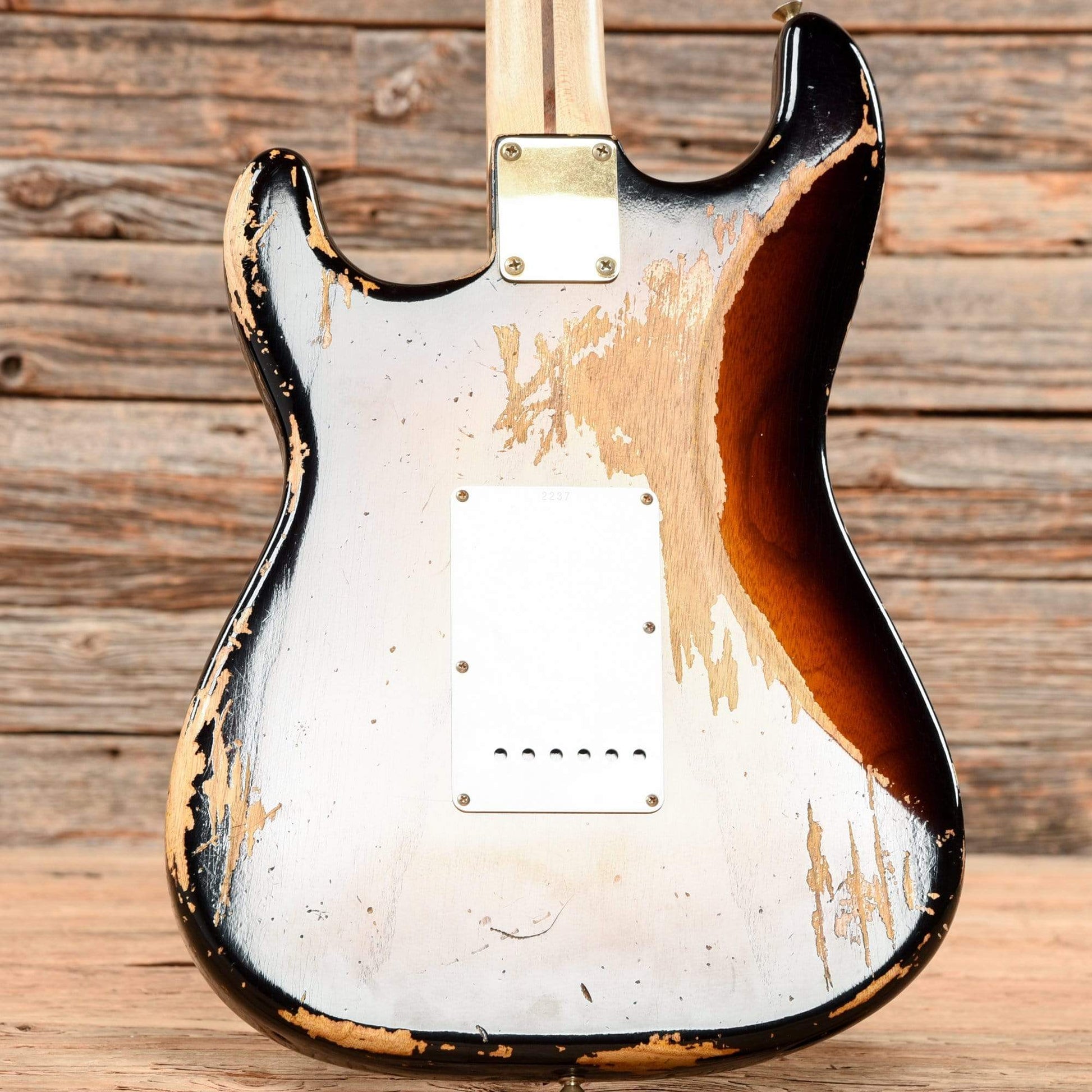 Fender Custom Shop 1954 Stratocaster Heavy Relic Sunburst 2014 Electric Guitars / Solid Body