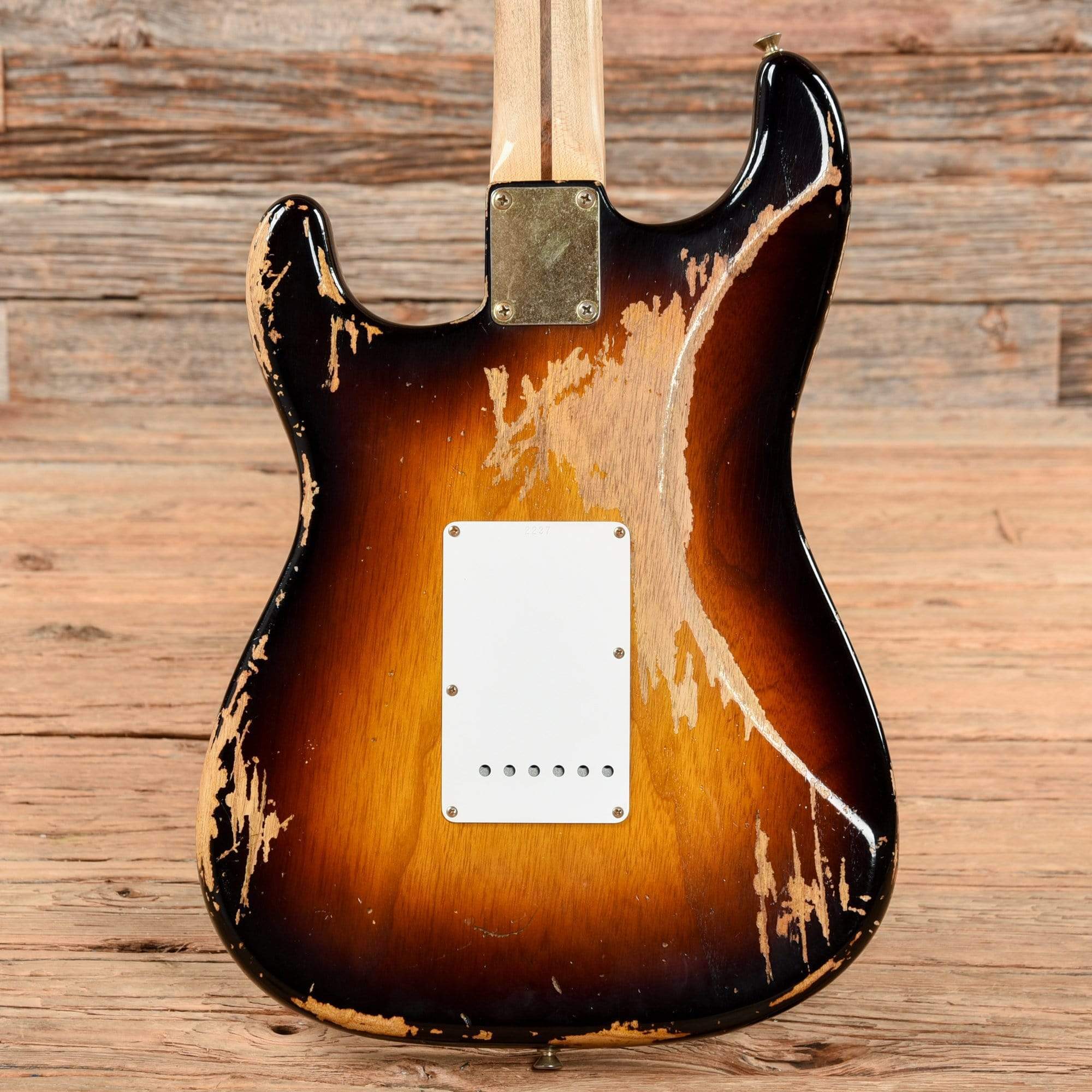 Fender Custom Shop 1954 Stratocaster Heavy Relic Sunburst 2014 Electric Guitars / Solid Body