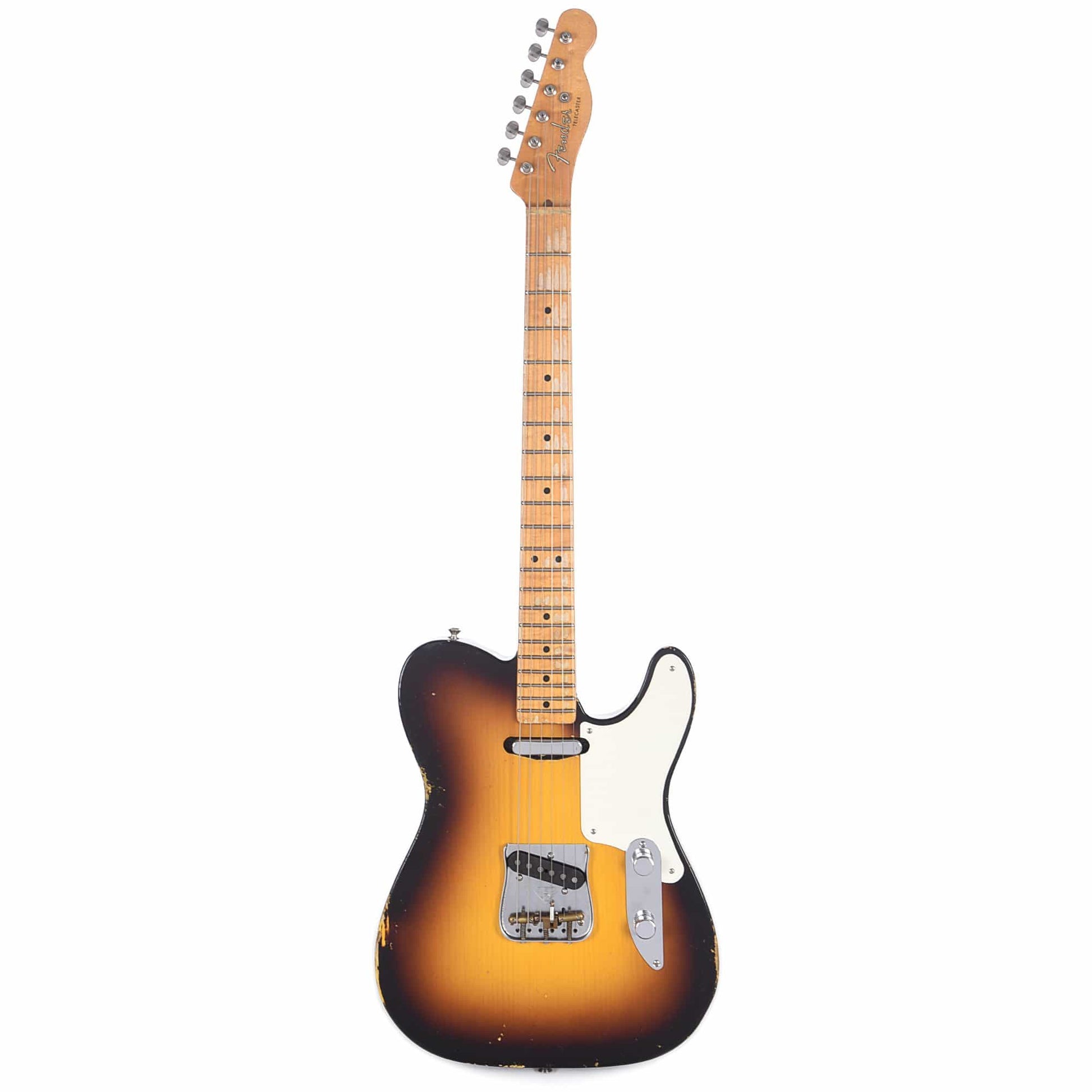 Fender Custom Shop 1954 Telecaster Relic 2-Color Sunburst Master Built by Chris Fleming Electric Guitars / Solid Body