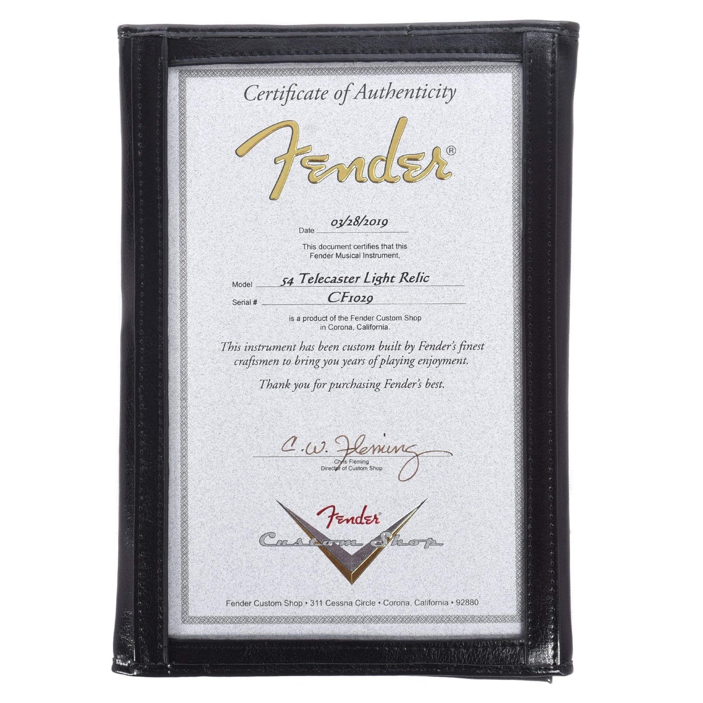 Fender Custom Shop 1954 Telecaster Relic 2-Color Sunburst Master Built by Chris Fleming Electric Guitars / Solid Body