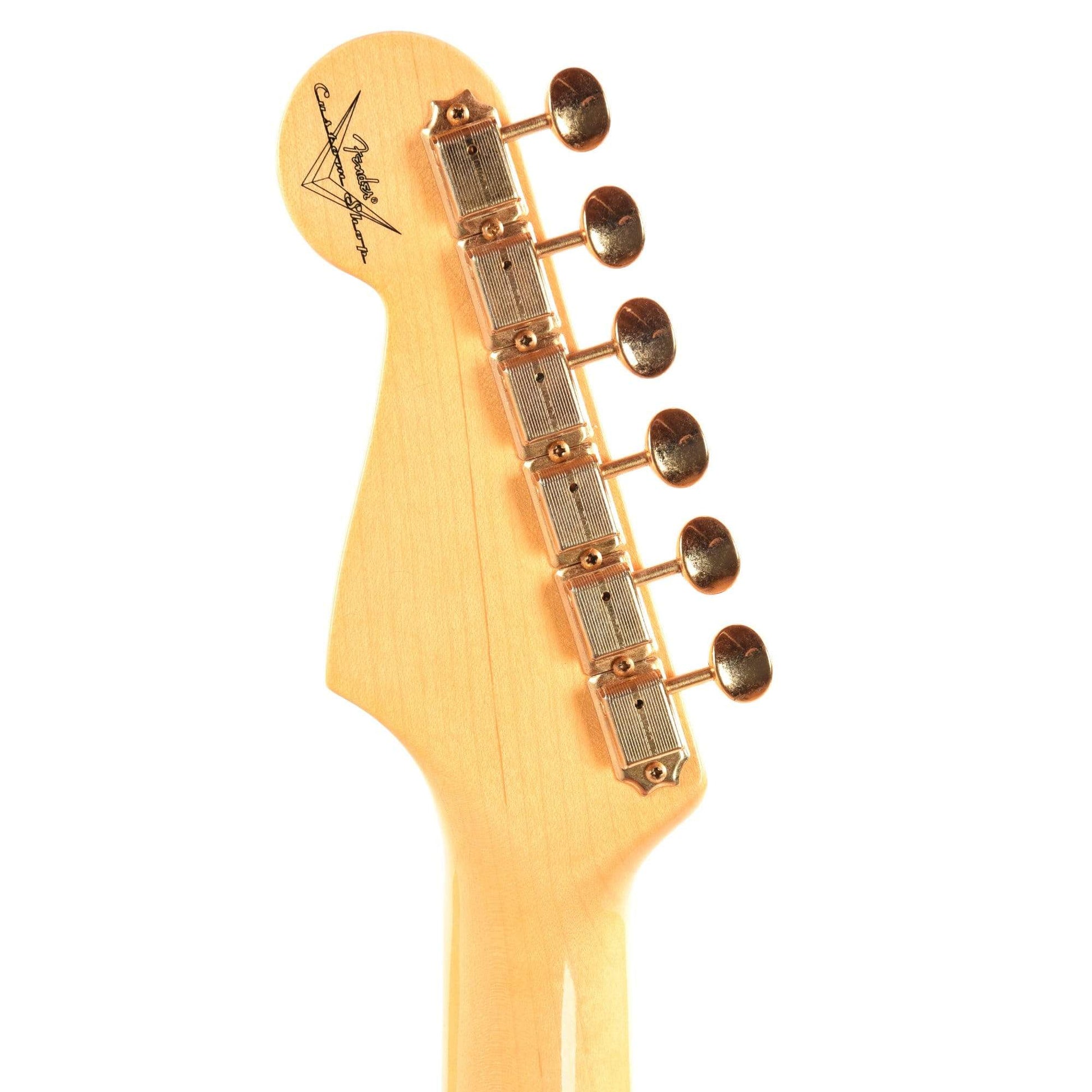 Fender Custom Shop 1955 Stratocaster "Chicago Special" Deluxe Closet Classic Super Aged White Blonde w/Gold Hardware Electric Guitars / Solid Body