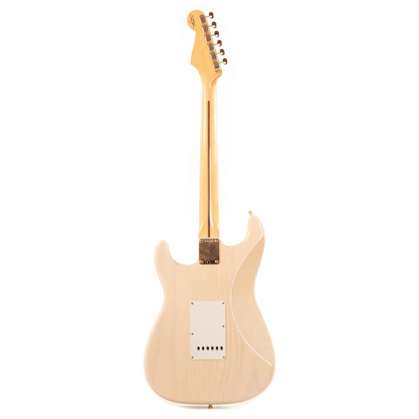 Fender Custom Shop 1955 Stratocaster "Chicago Special" Deluxe Closet Classic Super Aged White Blonde w/Gold Hardware Electric Guitars / Solid Body