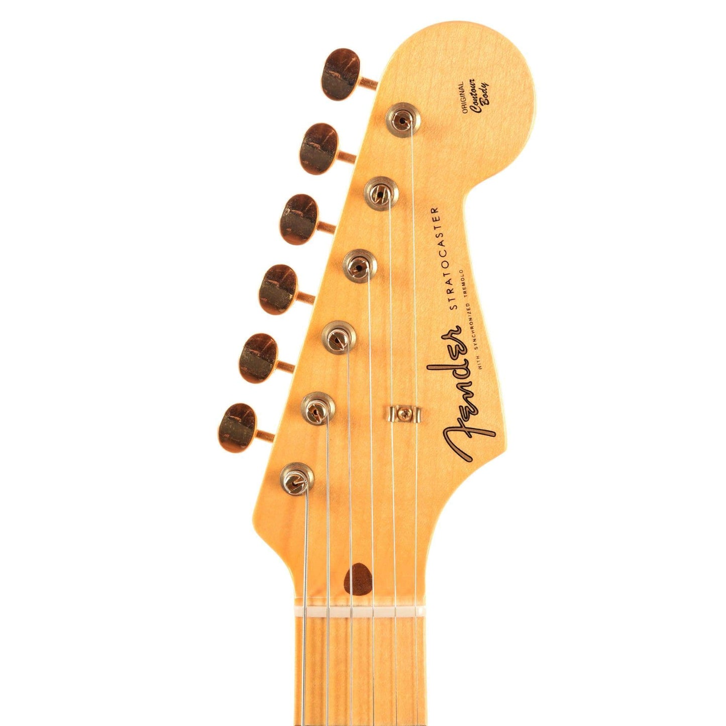 Fender Custom Shop 1955 Stratocaster "Chicago Special" Deluxe Closet Classic Super Aged White Blonde w/Gold Hardware Electric Guitars / Solid Body