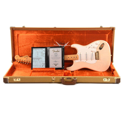 Fender Custom Shop 1955 Stratocaster "Chicago Special" Deluxe Closet Classic Super Aged White Blonde w/Gold Hardware Electric Guitars / Solid Body