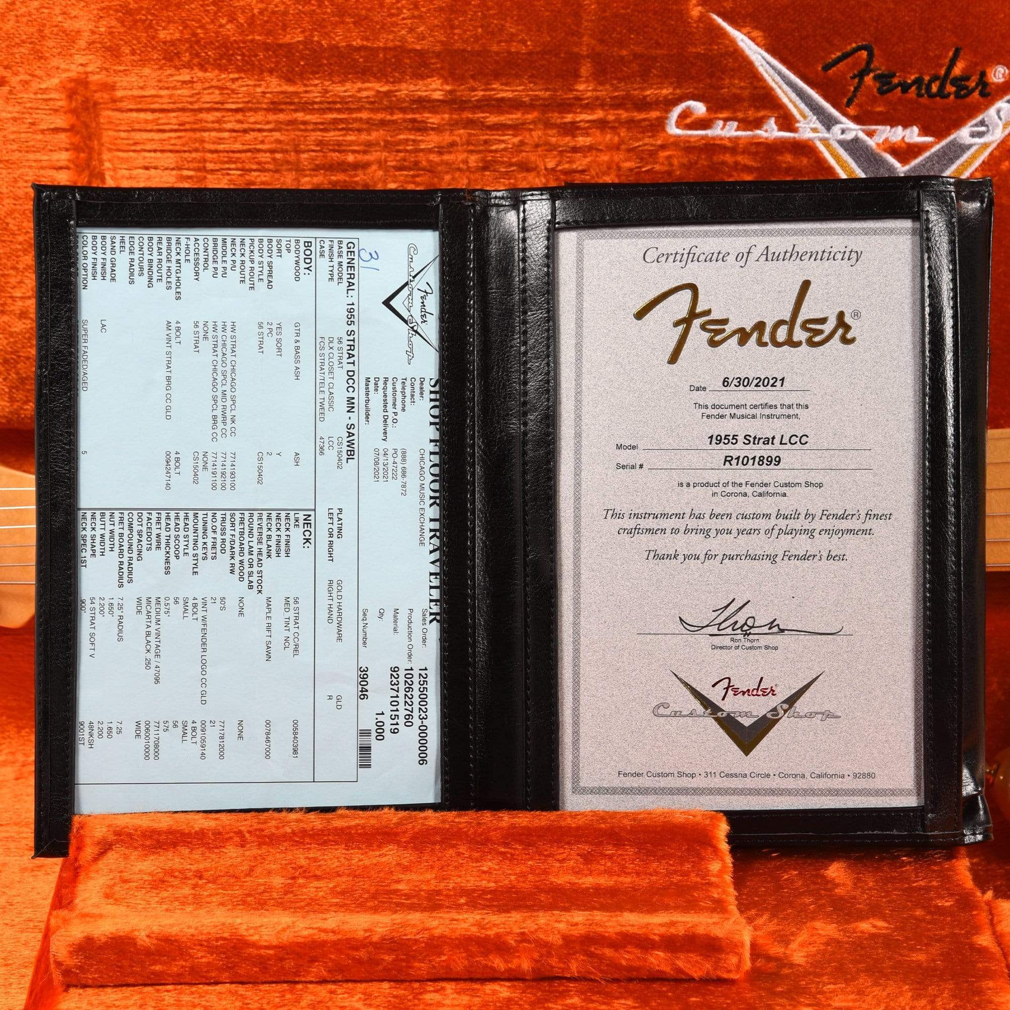 Fender Custom Shop 1955 Stratocaster 