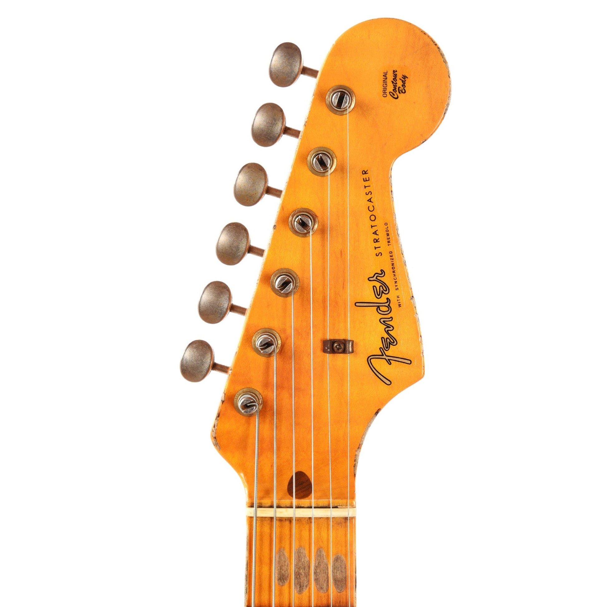 Fender Custom Shop 1955 Stratocaster "Chicago Special" Heavy Relic Super Duper Aged Daphne Blue w/AAA Flame Neck Electric Guitars / Solid Body