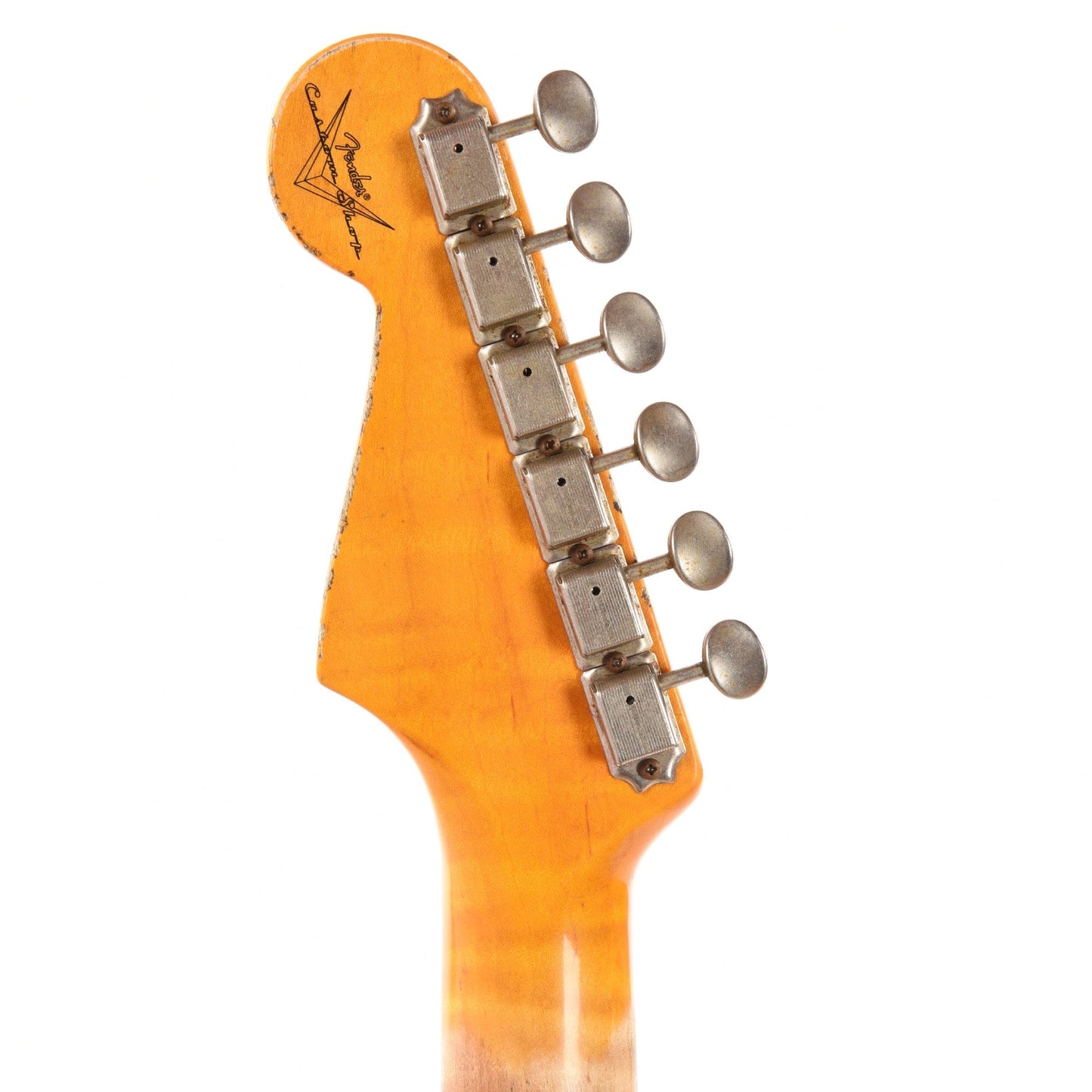 Fender Custom Shop 1955 Stratocaster "Chicago Special" Heavy Relic Super Duper Aged Daphne Blue w/AAA Flame Neck Electric Guitars / Solid Body