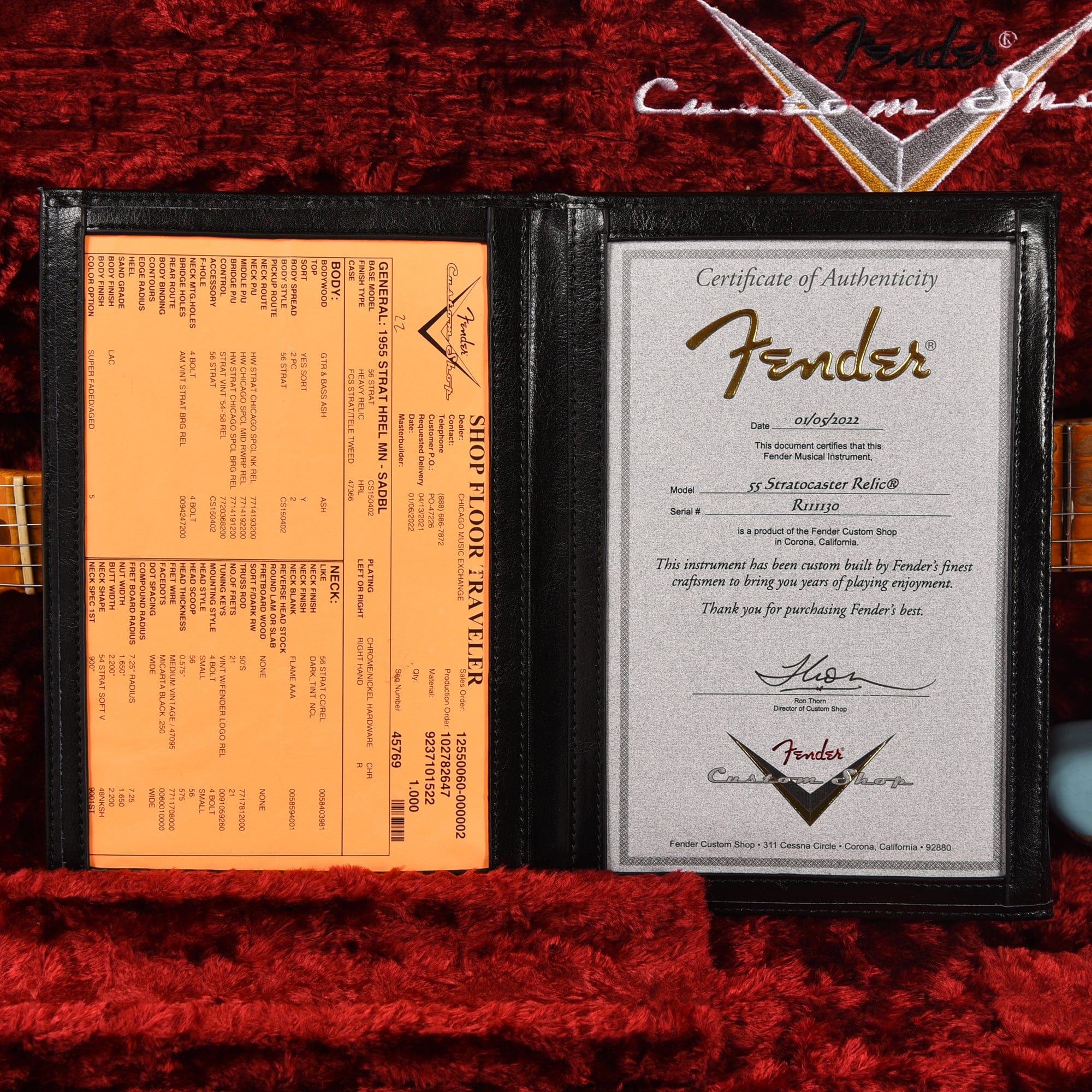 Fender Custom Shop 1955 Stratocaster 