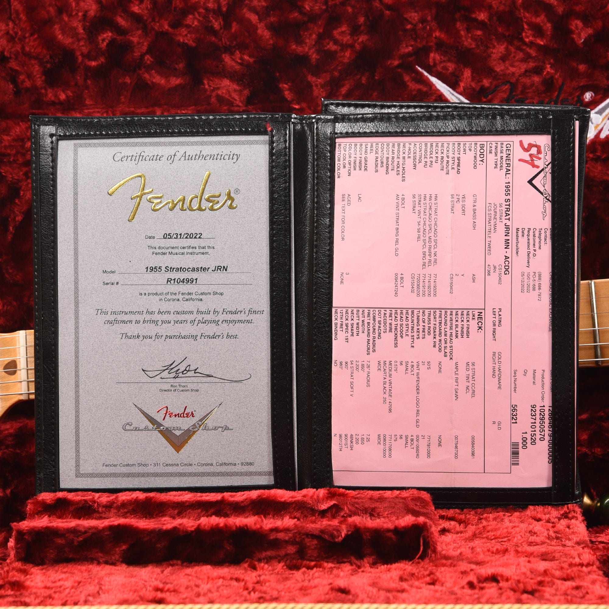 Fender Custom Shop 1955 Stratocaster 