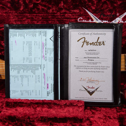 Fender Custom Shop 1955 Stratocaster "Chicago Special" Journeyman Relic Faded Tahitian Coral Electric Guitars / Solid Body