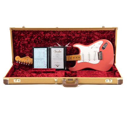 Fender Custom Shop 1955 Stratocaster "Chicago Special" Journeyman Relic Faded Tahitian Coral Electric Guitars / Solid Body