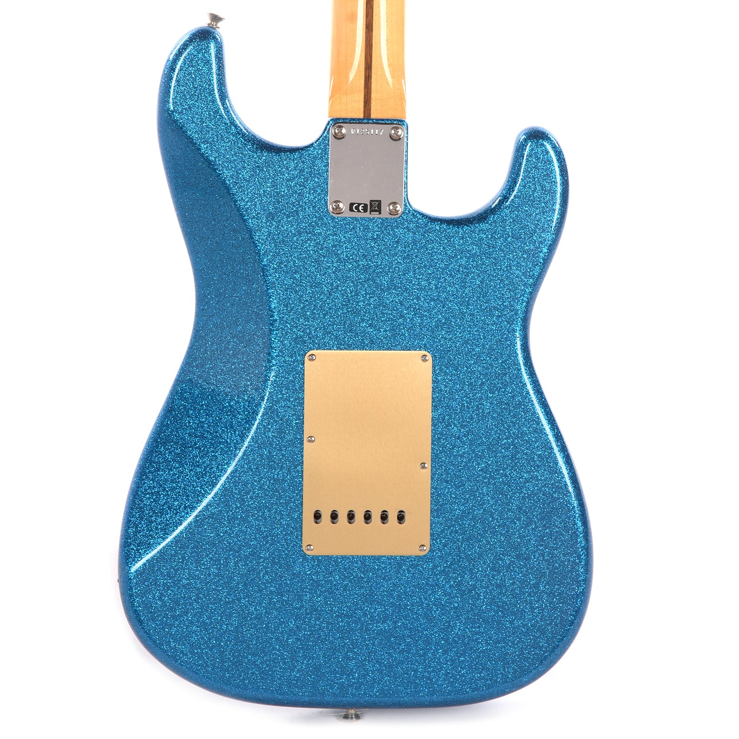 Fender Custom Shop 1955 Stratocaster "Chicago Special" LEFTY Deluxe Closet Classic Aged Blue Sparkle w/Anodized Gold Pickguard Electric Guitars / Solid Body