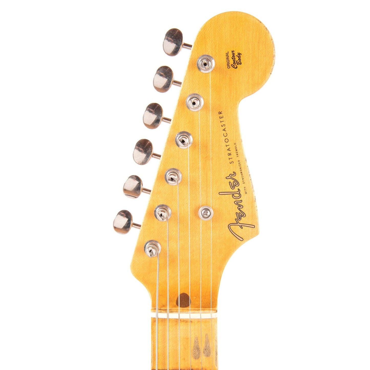 Fender Custom Shop 1955 Stratocaster "Chicago Special" Relic Blue Sparkle Electric Guitars / Solid Body