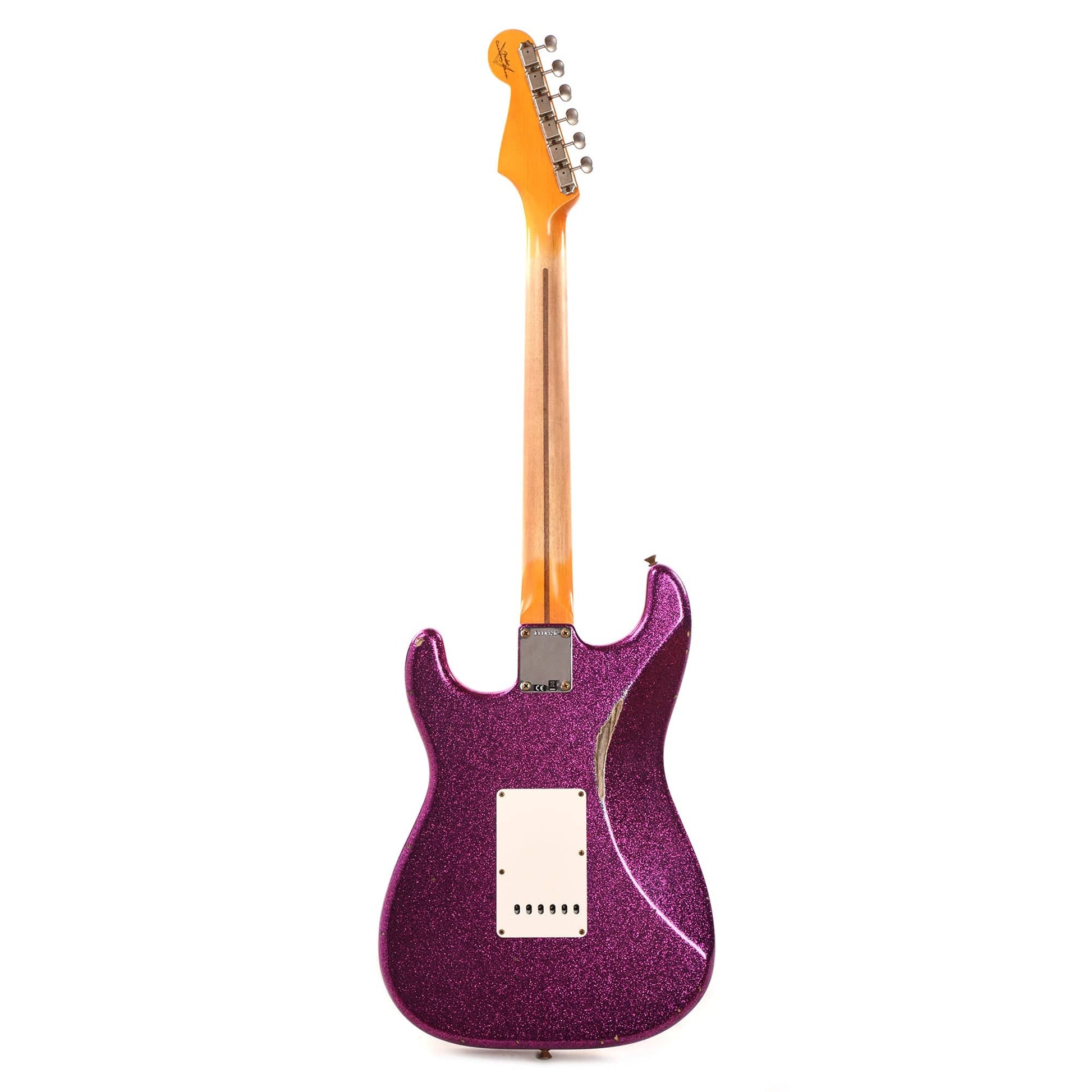 Fender Custom Shop 1955 Stratocaster "Chicago Special" Relic Faded Magenta Sparkle Electric Guitars / Solid Body