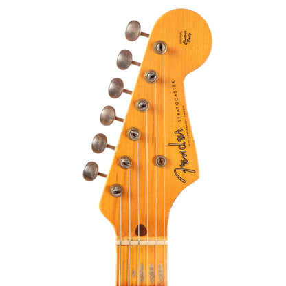 Fender Custom Shop 1955 Stratocaster "Chicago Special" Relic Faded Magenta Sparkle Electric Guitars / Solid Body