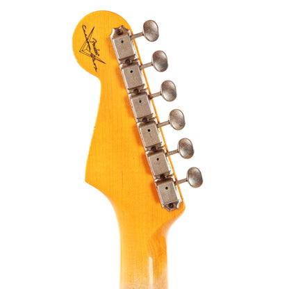 Fender Custom Shop 1955 Stratocaster "Chicago Special" Relic Faded Magenta Sparkle Electric Guitars / Solid Body