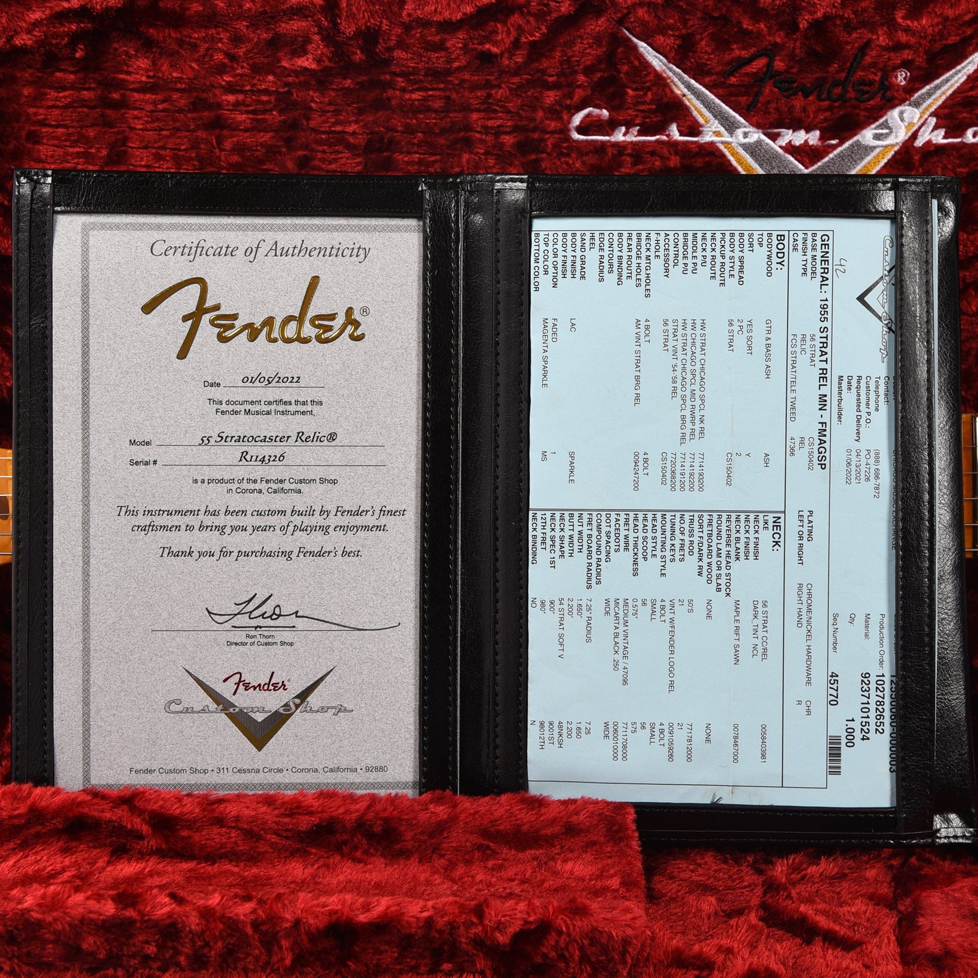 Fender Custom Shop 1955 Stratocaster 