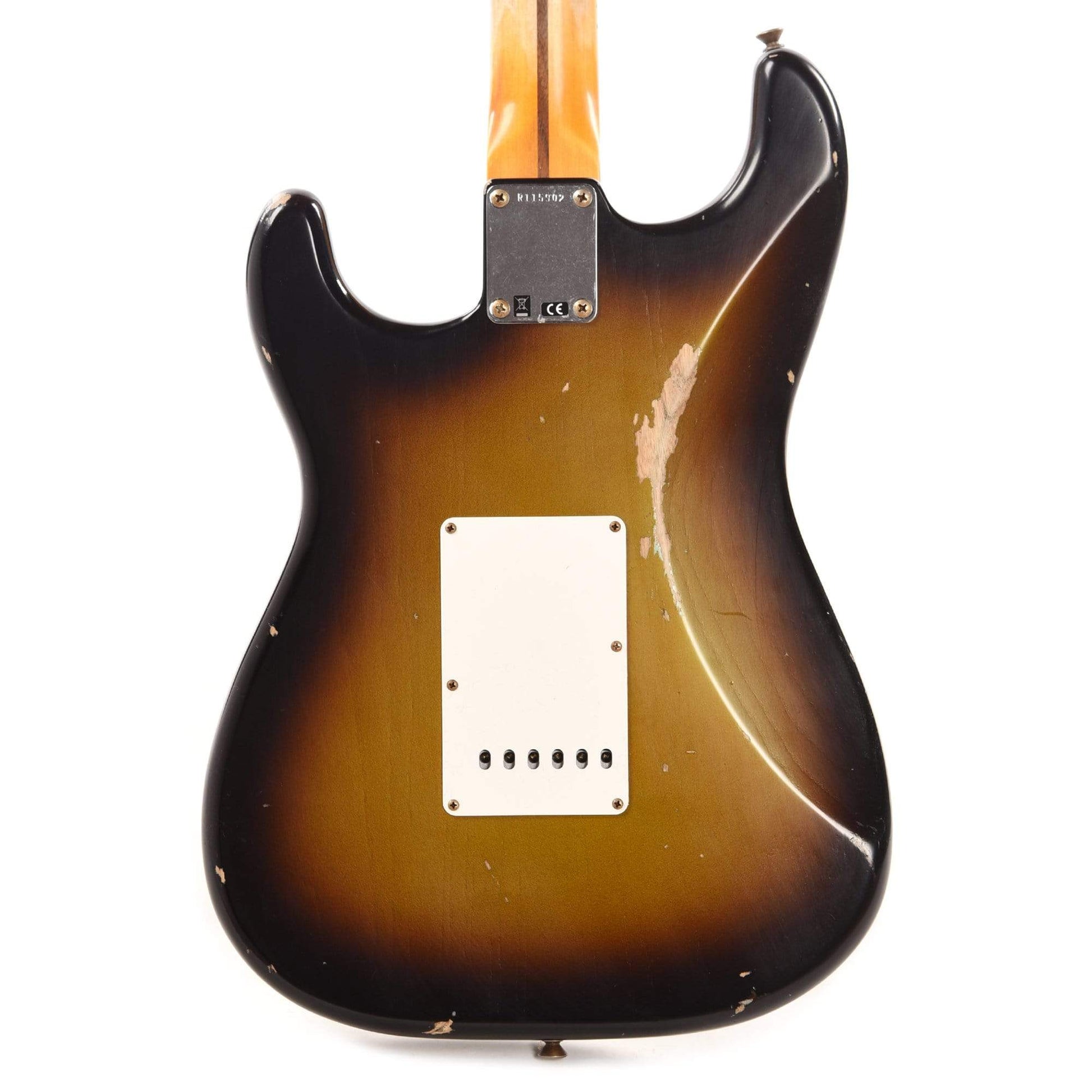 Fender Custom Shop 1955 Stratocaster "Chicago Special" Relic Faded Swamp Burst Electric Guitars / Solid Body
