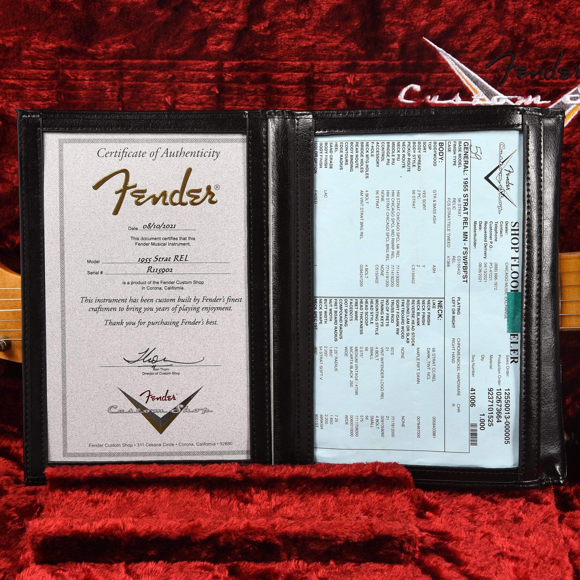 Fender Custom Shop 1955 Stratocaster 