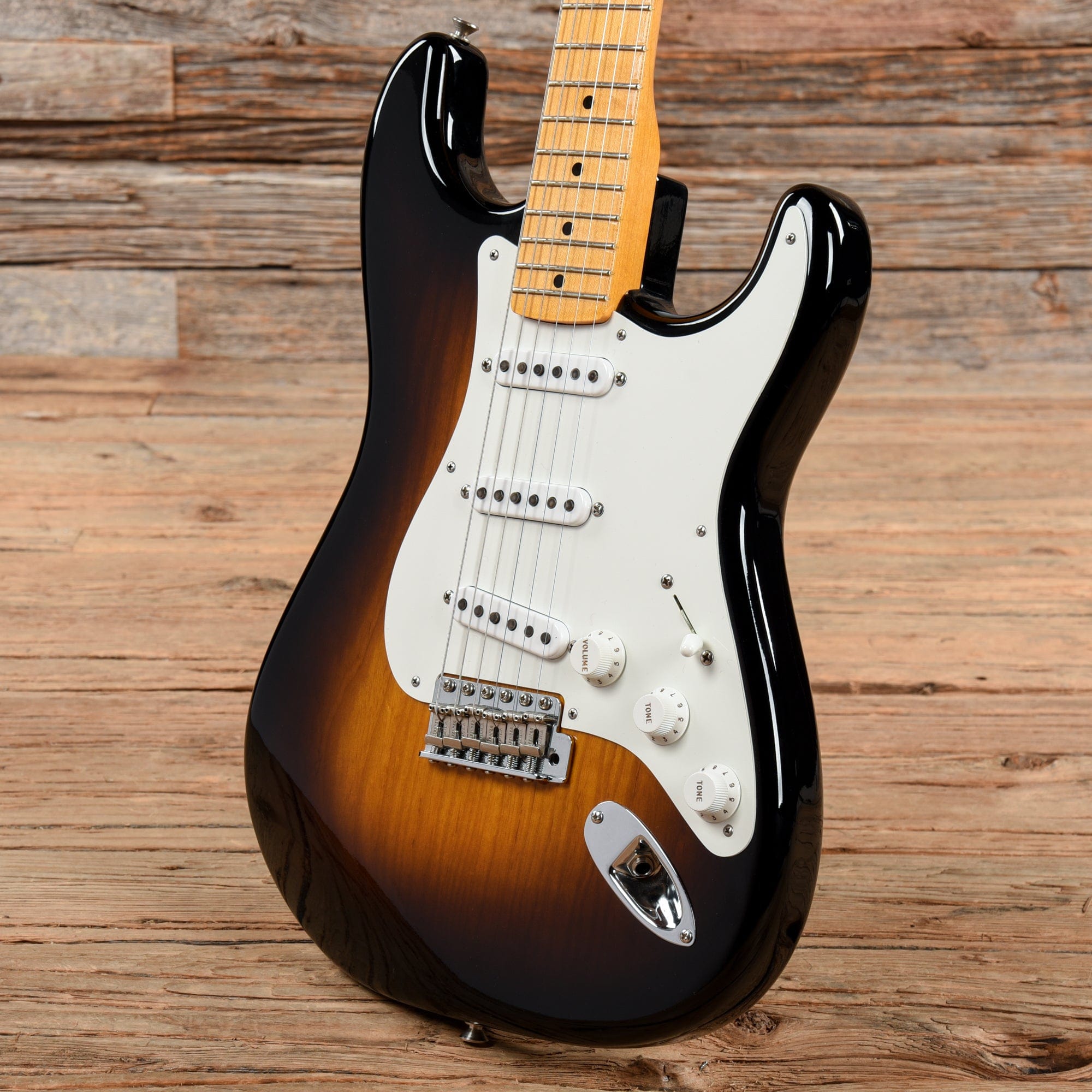 Fender Custom Shop 1955 Stratocaster NOS Sunburst 2020 Electric Guitars / Solid Body