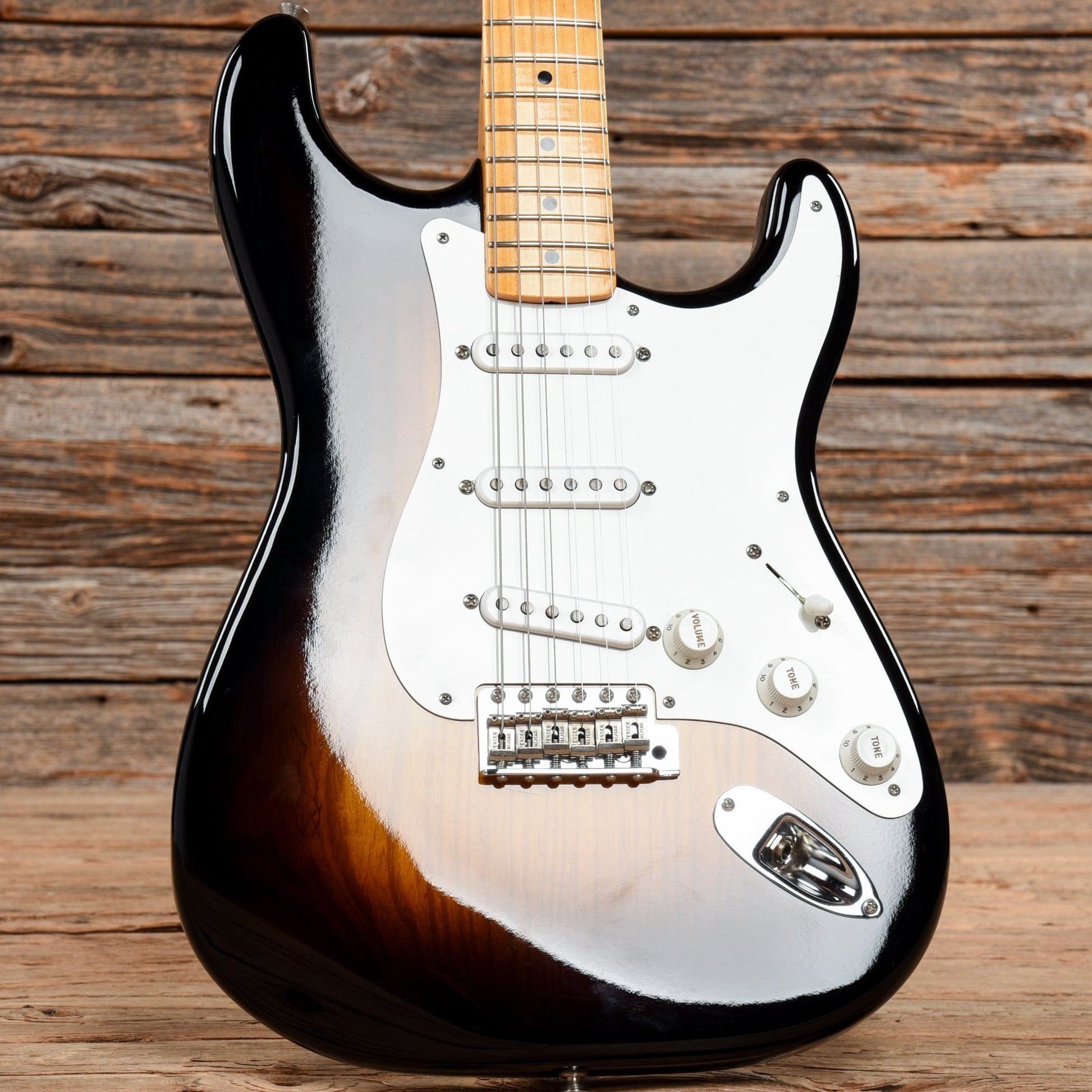 Fender Custom Shop 1955 Stratocaster NOS Sunburst 2020 Electric Guitars / Solid Body