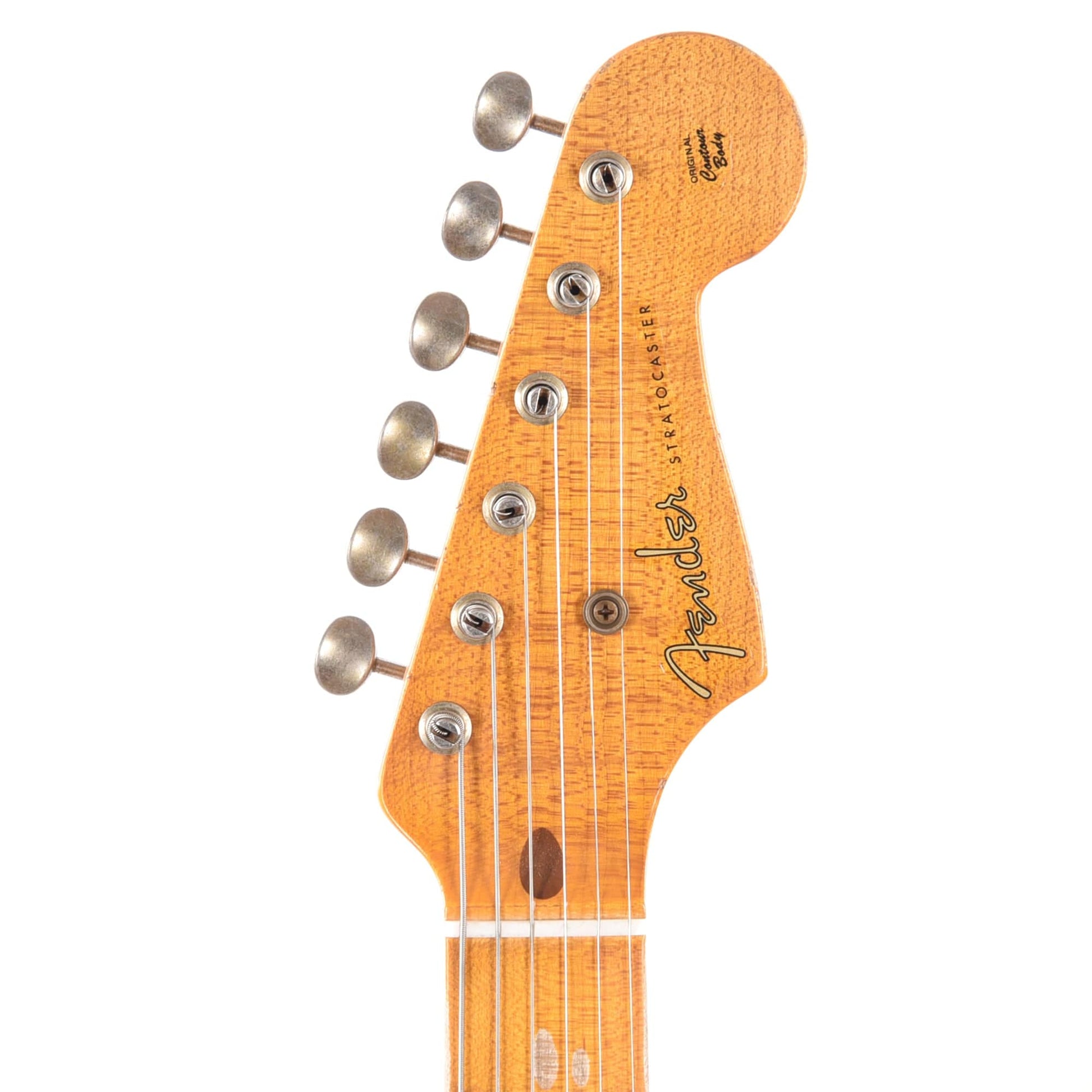Fender Custom Shop 1955 Stratocaster Relic 2-Tone Sunburst w/Hardtail Electric Guitars / Solid Body
