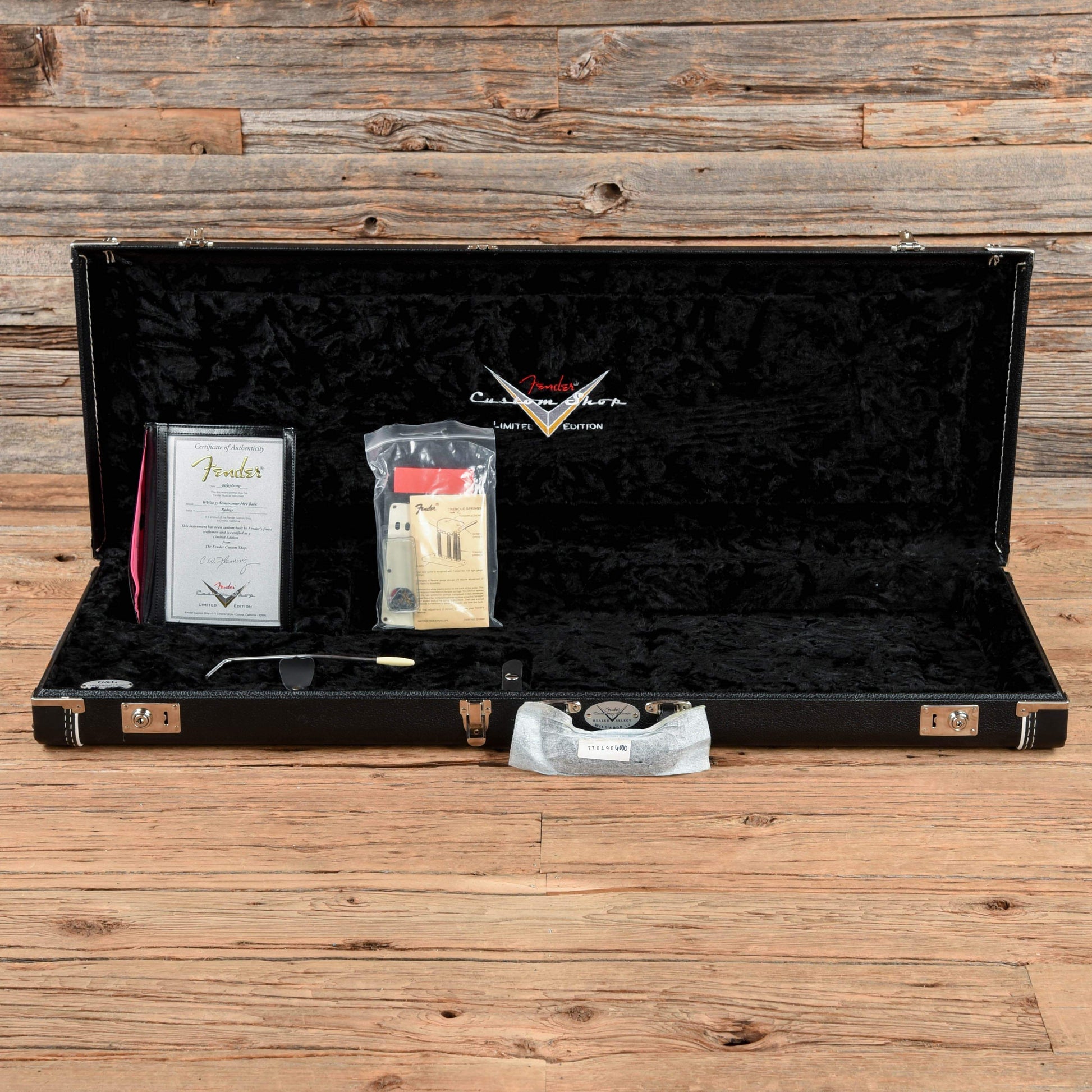 Fender Custom Shop 1955 Stratocaster "Wildwood 10" Heavy Relic Dakota Red 2019 Electric Guitars / Solid Body