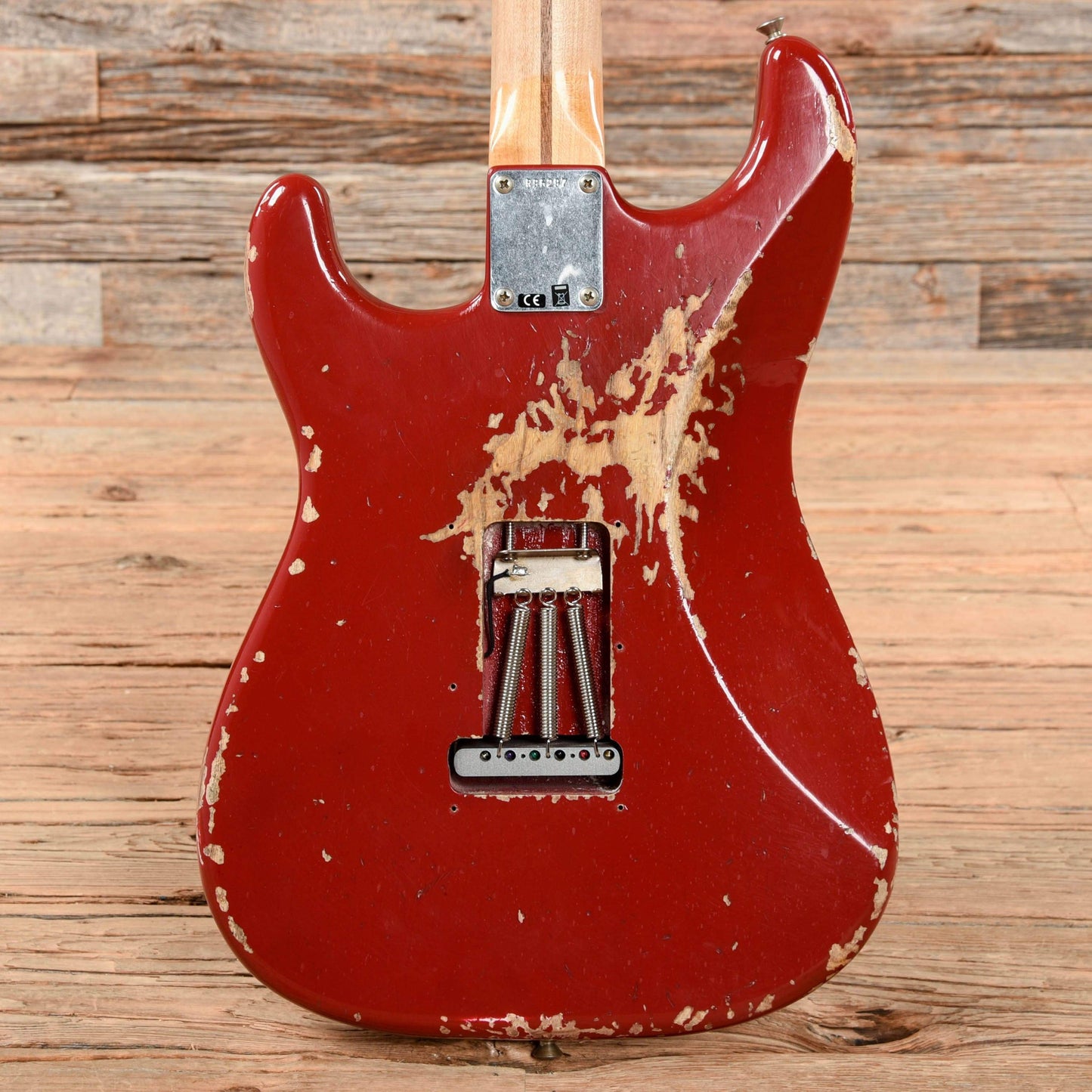 Fender Custom Shop 1955 Stratocaster "Wildwood 10" Heavy Relic Dakota Red 2019 Electric Guitars / Solid Body