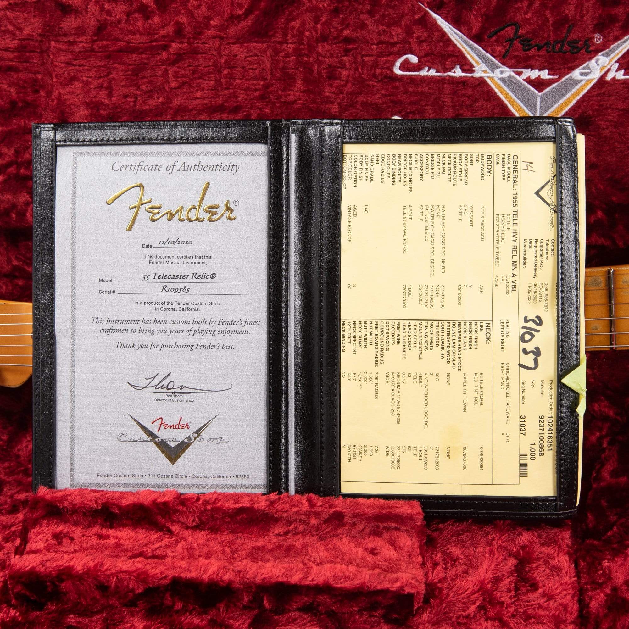 Fender Custom Shop 1955 Telecaster 