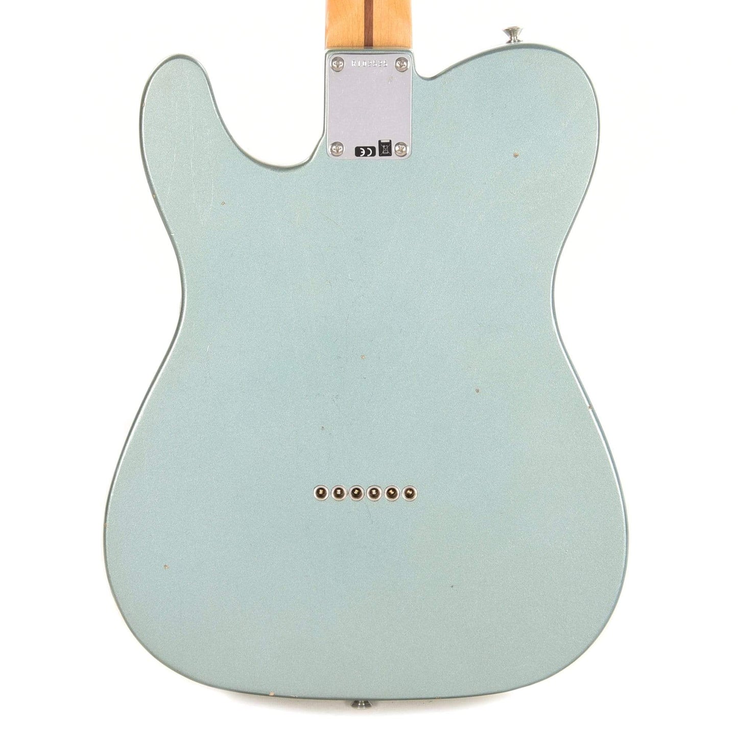 Fender Custom Shop 1955 Telecaster "Chicago Special" Journeyman Relic Aged Firemist Silver Electric Guitars / Solid Body