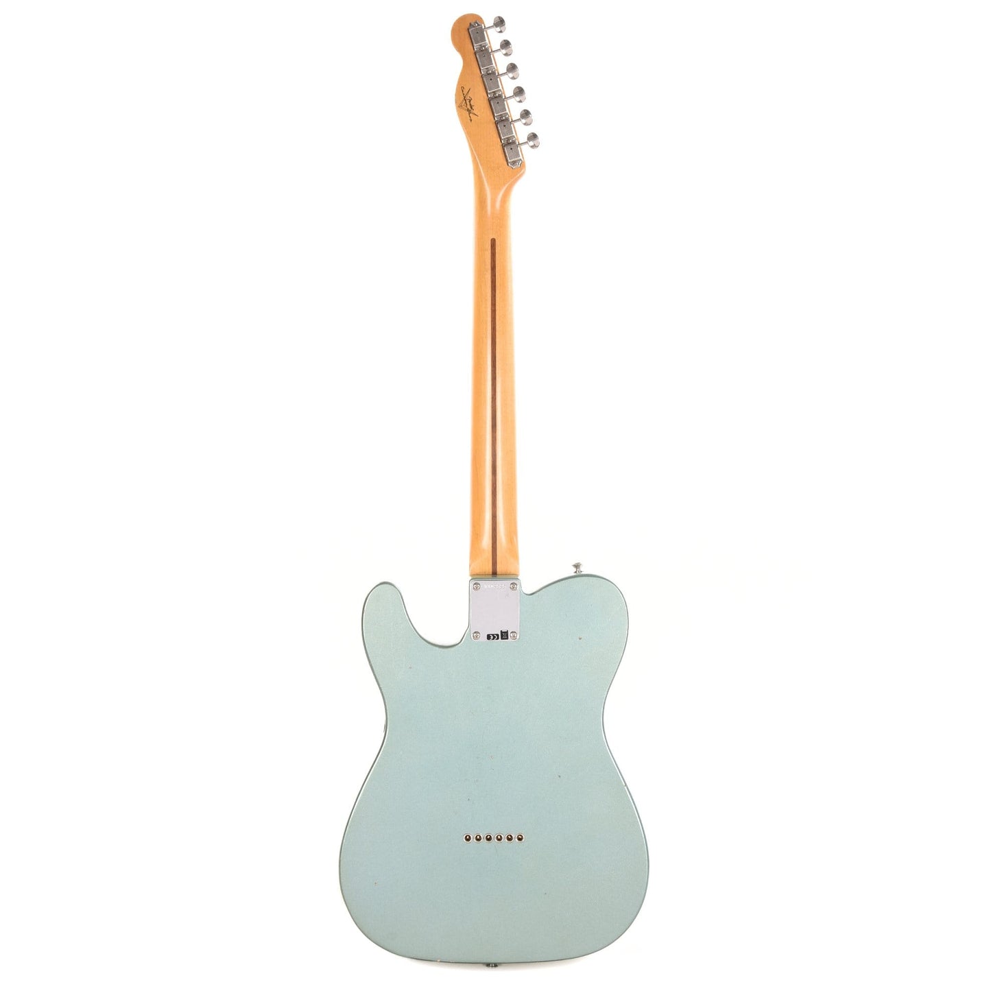 Fender Custom Shop 1955 Telecaster "Chicago Special" Journeyman Relic Aged Firemist Silver Electric Guitars / Solid Body