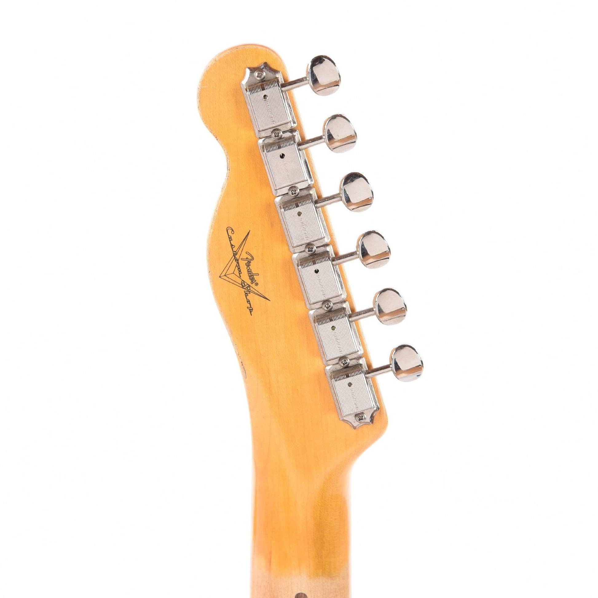 Fender Custom Shop 1955 Telecaster "Chicago Special" Relic Super Faded Aged Blue Sparkle Electric Guitars / Solid Body