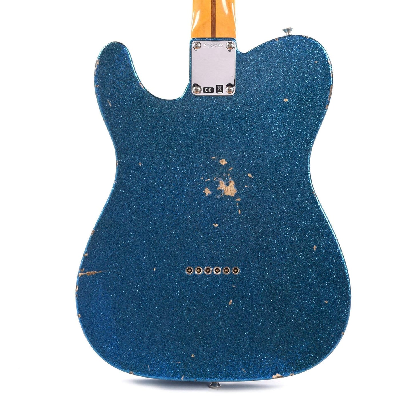Fender Custom Shop 1955 Telecaster "Chicago Special" Relic Super Faded Aged Blue Sparkle Electric Guitars / Solid Body