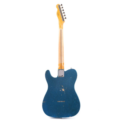 Fender Custom Shop 1955 Telecaster "Chicago Special" Relic Super Faded Aged Blue Sparkle Electric Guitars / Solid Body