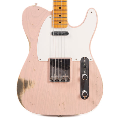 Fender Custom Shop 1955 Telecaster "Chicago Special" Relic Transparent Shell Pink Electric Guitars / Solid Body
